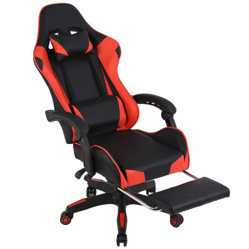 Free Sample Pc Racing Computer Reclining Leather Silla Gamer Dropshipping Led Gaming Chair With Footrest